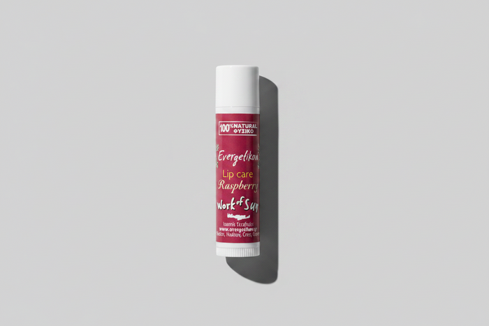 bijenwas lippenbalsem framboos evergetikon