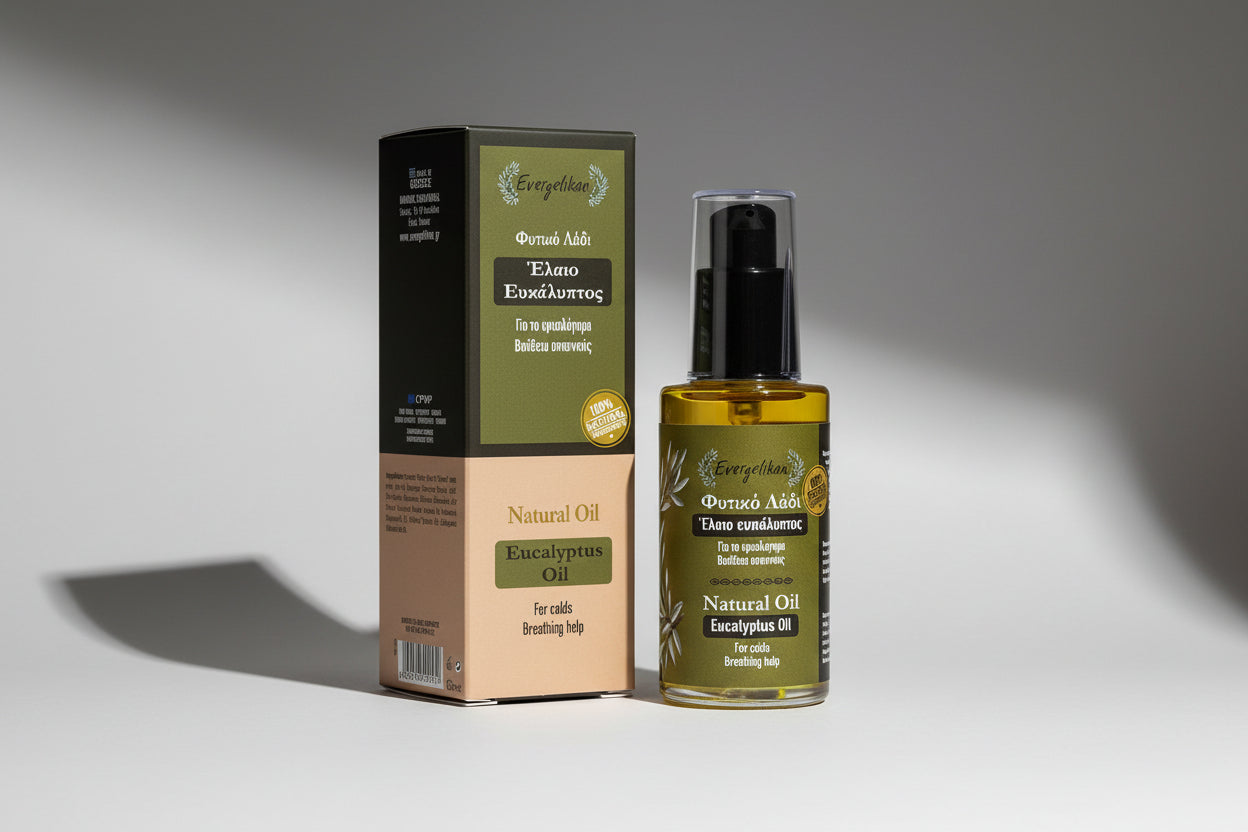 Eucalyptus olie - 100% natuurlijk