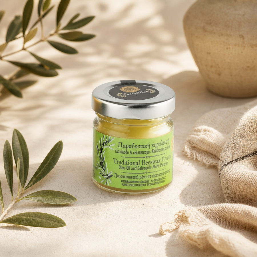 Bijenwas Crème - 100% Natuurlijk - Evergetikon