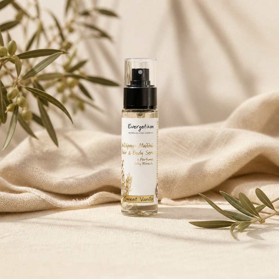 Lichaam- en Haarserum - Sweet Vanilla - Evergetikon