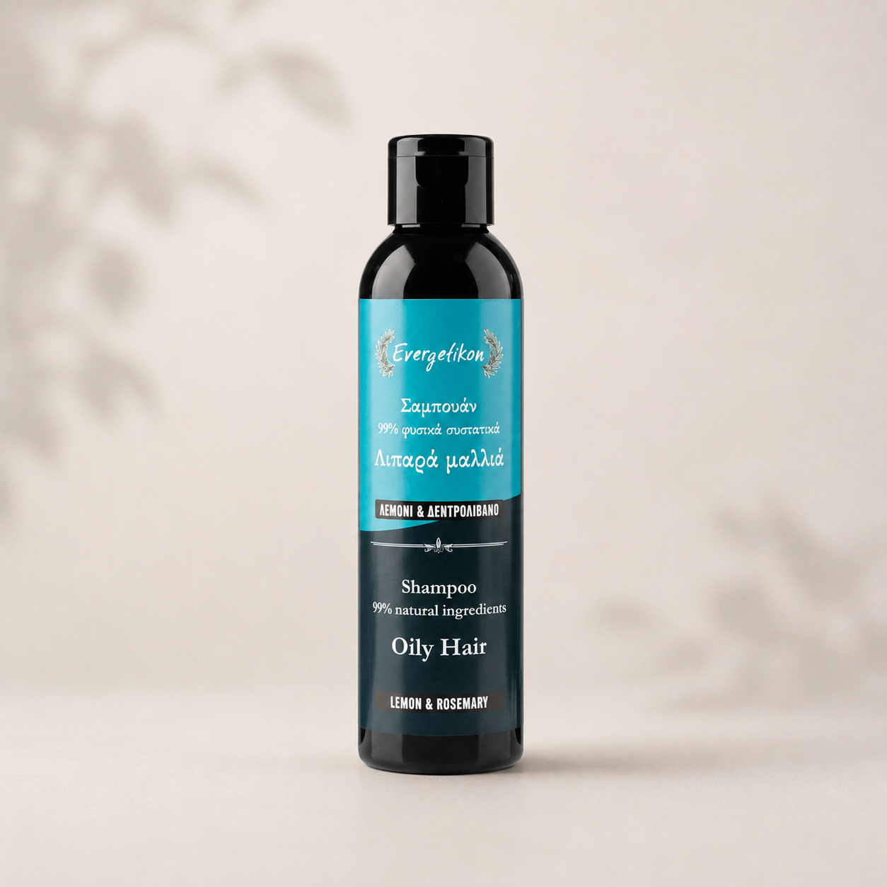 Natuurlijke shampoo voor vet haar - Evergetikon